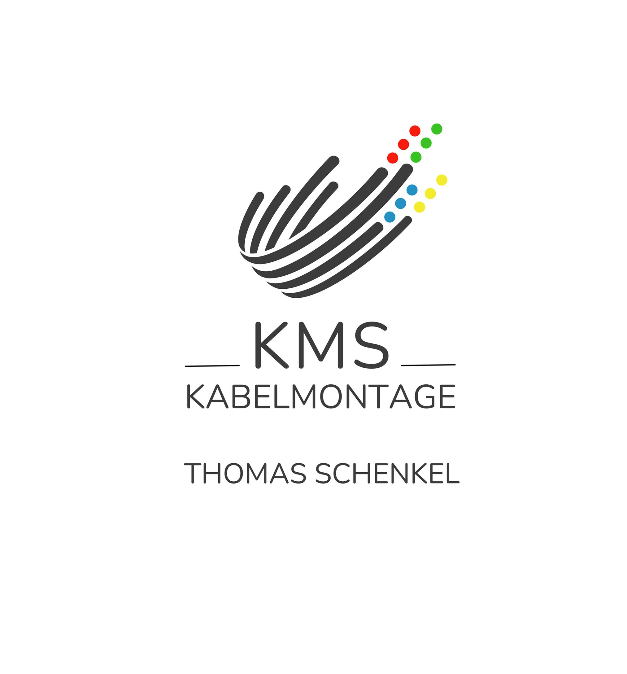 Kabelmontage Schenkel